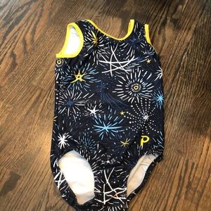 plum gymnastics leotard